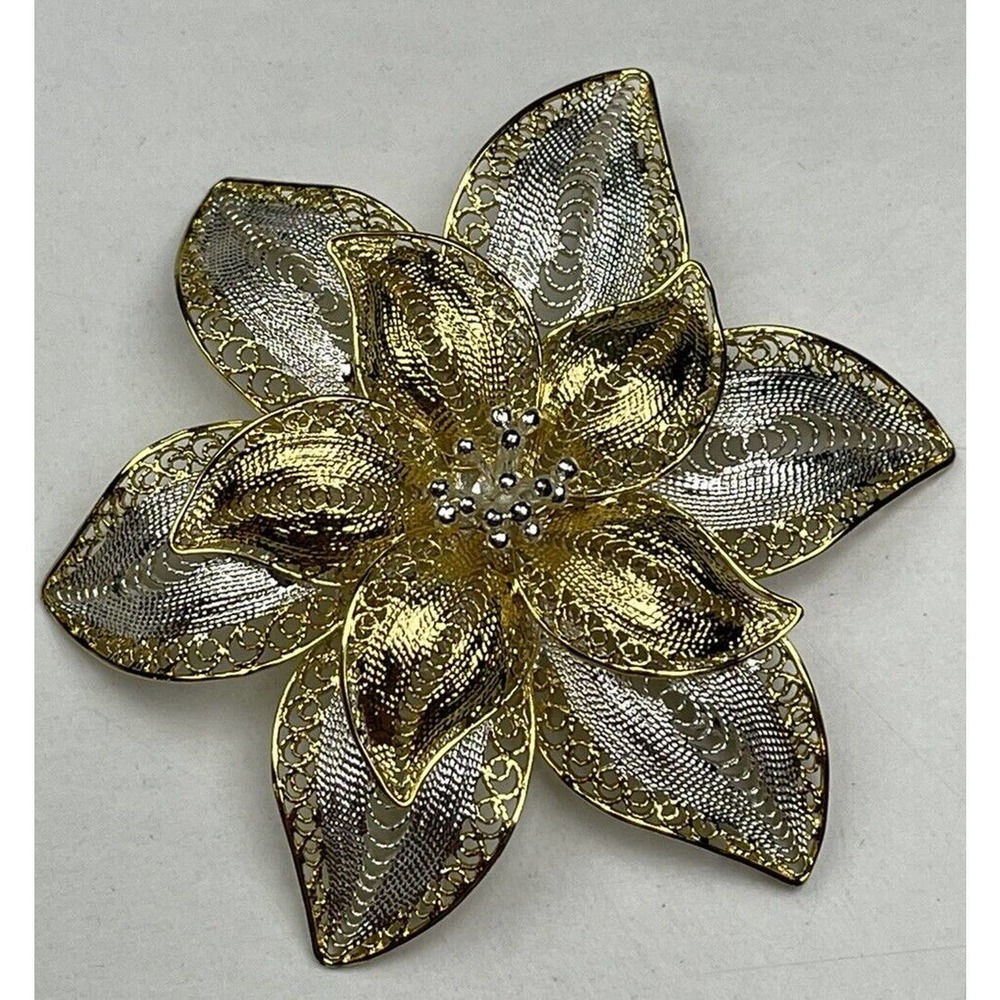 Alf 925 Thailand Marked Sterling Silver Brooch